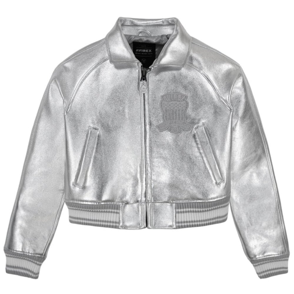 Urban Fever X Avirex Limited Edition Cropped Metallic Icon Jacket 2025